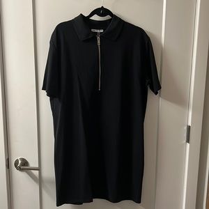 Zara ribbed oversized dress